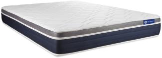 Actiflex confort matratze 130x210cm, Taschenfederkern und Memory-Schaum, Härtegrad 3, Höhe :26 cm, 7 Komfortzonen
