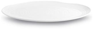 Pillivuyt Plate oval Boulogne 34 x 20 cm white