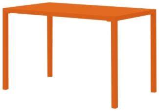 Outdoor Esstisch Quatris 120x80x75 cm orange