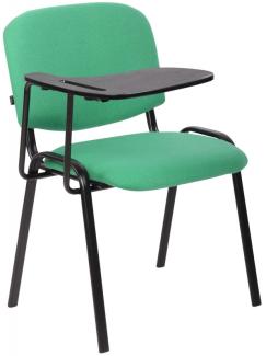 Stuhl Ken mit Klapptisch Stoff (Farbe: grün)
