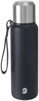Origin Outdoors Isolierflasche 'PureSteel', 1, 5 L, schwarz