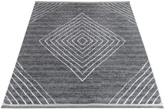 Teppich Efe - waschbar 1010 anthrazit, 160 x 230 cm