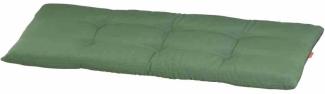 SIENA GARDEN TESSIN Bankauflage 110 cm Dessin Uni grün, 60% Baumwolle/40% Polyester