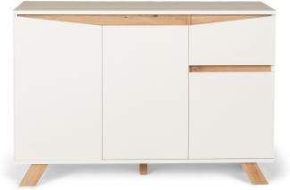 Homexperts Sideboard "Vicky", Holz weiß, 110 cm