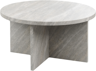 Couchtisch MDF-Platte Steinoptik Grau STANTON