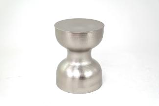 Concept Drum Beistelltisch Metall Silber