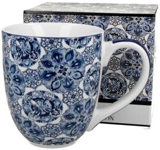 DUO BICO COLLECTION JUMBO XXL Becher 1000 ml GANIKA BLUE, New Bone China Porzellan