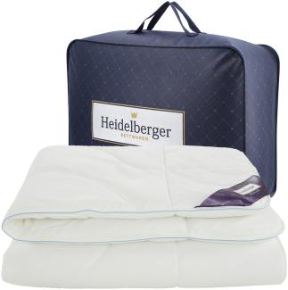 Heidelberger Bettwaren Premium Decke - Grönland | Winterdecke 135x200 cm | Schlafdecke mit Körperzonen-Steppung atmungsaktiv, hautfreundlich, hypoallergen