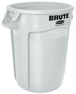 Rubbermaid Brute Round Container 75. 7L - White