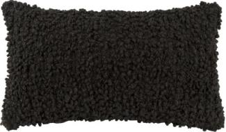 Present Time Kissenhülle Purity Cotton Black (50x30cm) PT3785BK