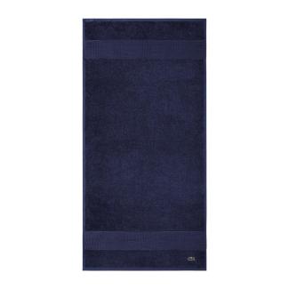 Lacoste Frottier Handtücher Lecroco | Handtuch 50x100 cm | marine