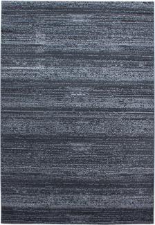 Kurzflor Teppich Pago Läufer - 80x150 cm - Grau