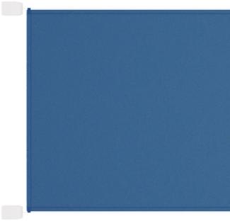 vidaXL Senkrechtmarkise Blau 140x420 cm Oxford-Gewebe