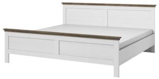 Doppelbett Evora Bettgestell 180x200 cm Abisko Ash Eiche Lefkas