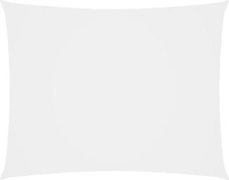 Sonnensegel Oxford-Gewebe Rechteckig 2,5x4,5 m Weiß