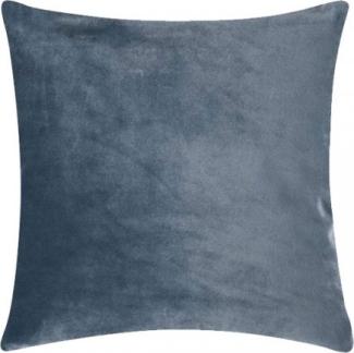 PAD Kissenhülle Samt Smooth Dusty Blue (40x40cm) 10424-K20-4040