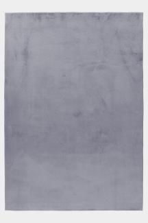 Hochflor Teppich Pia rechteckig - 240x340 cm - Grau