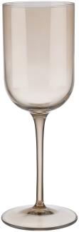Blomus FUUM Set 4 Weißweingläser, Weinglas, Wein Glas, Glas farbig, Nomad, 280 ml, 63936