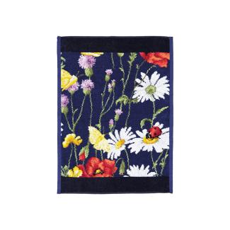 Feiler Handtücher Daisy Field | Gästetuch 37x50 cm | schwarzblau