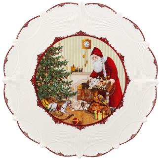Villeroy & Boch Toy's Fantasy Gebäckteller gr, Santa bringt Geschenke