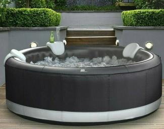 XXL Luxus Premium MSPA-Whirlpool aufblasbarer Outdoor+Indoor Pool Camaro 6 Pers. 2024