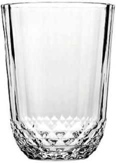 Pasabahce 52750 Diony Wasser-Schnapsglas 255ml 6er-Set Trinkgläser Wasserbecher
