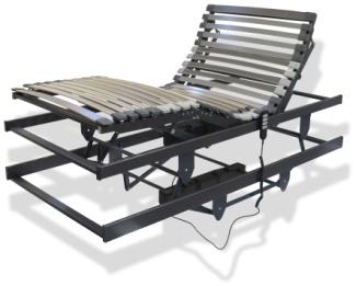 Extra komfortabel: Betten-ABC Senioren Rahmen, mit motorischer Kopf- Fußteil und Höhenverstellung, 80x200