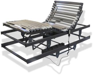 Extra komfortabel: Betten-ABC Senioren Rahmen, mit motorischer Kopf- Fußteil und Höhenverstellung, 80x200