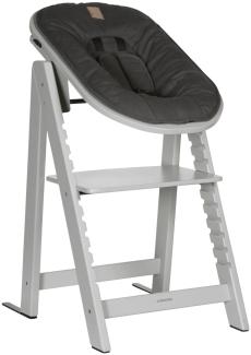 Kidsmill Up! Kinderstuhl + Newbornset Solid Grey Grau
