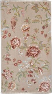 PIP Studio Duschtuch Badetuch Secret Garden Khaki 70x140 cm Blumenranke Blüten