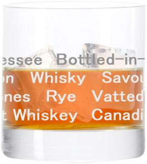 Leonardo Whiskybecher, Whisky Themenglas mit Schriften Stil 02, Tumbler, Geschenk Stimmungsglas mit lustiger Gravur, Glas, 190 ml