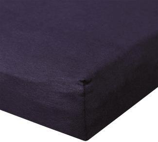 BettwarenShop Jersey Spannbetttuch Ultra-Stretch | 180x200 - 200x220 cm | lavendel