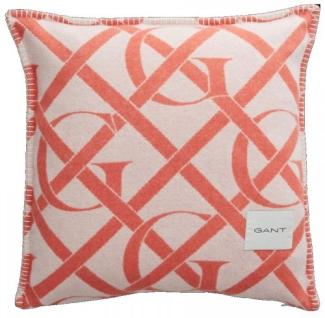 Gant Home Kissenhülle Wolle G-Patterned Warm Sienna (50x50cm) 853099101-829