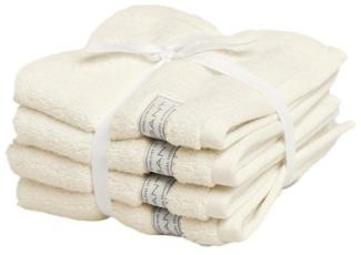Gant Home Seifentuch Set Gesichtstücher Premium Towel Sugar White (30x30cm) (4-teilig) 852012401-131-30x30
