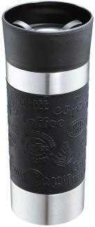 Cilio Viaggio Isolier-Trinkbecher 360 ml schwarz