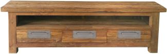 Lowboard Coral Teak Kommode Sideboard TV Fernseher Hifi Wohnzimmer Schrank