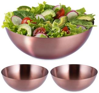 3 x Salatschüssel aus Edelstahl 2l 10046447