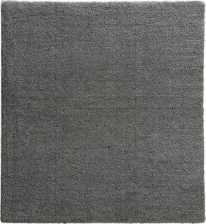 Teppich in Grau aus 100% Polyester - 150x80x3cm (LxBxH)