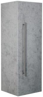 Hochschrank 100 cm in Beton : Beton