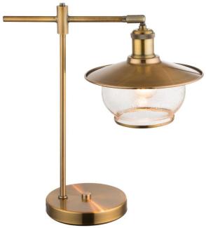 GLOBO Tischleuchte mit Schalter Wohnzimmer Tischlampe Schlafzimmer bronze 69030T