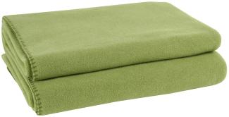 Zoeppritz Soft-Fleece green 180x220 103291-650