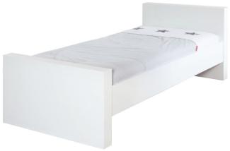 Kidsmill Alaska Bett Mattweiß 90 x 200 cm Weiß