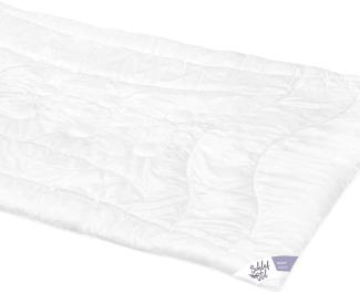 Schlafstil Faserdecke mono F400 medium, Füllung: 100% 3D Markenfaser | 200x200 cm