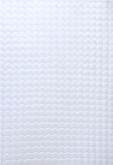 Hochflor Teppich Alessandro Läufer - 80x250 cm - Weiß
