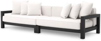 EICHHOLTZ OUTDOOR Lounge Sofa Cap Antibes Black