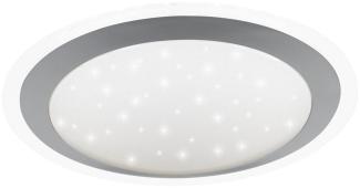LED Deckenleuchte, Sternenhimmel-Effekt, weiß, D 34 cm