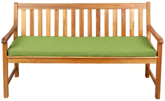 Gutekissen® Sitzkissen für Bank, Gartenschaukeln, Sitz, glatt. FK5 (110x50x5, Limette)