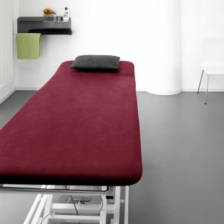 Traumschlaf Frottee Stretch Massageliegenbezug Therapieliegenbezug | 80x195 cm | aubergine