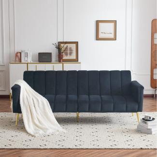 Merax Schlafsofa, mit Bettfunktion, Bettsofa, Klappsofa, Gästebett