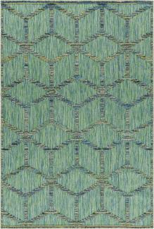 Outdoor Teppich Beatrice rechteckig - 160x230 cm - Grün